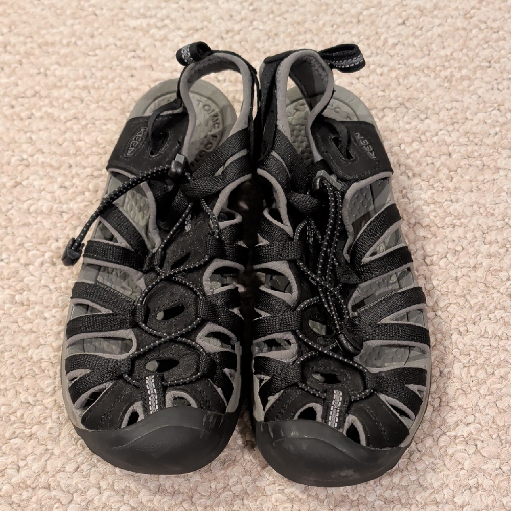 KEEN Black and Gray Sandals